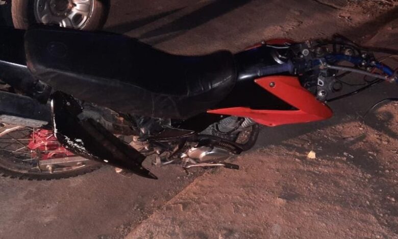 Fueron embestidos por un automovilista que se dio a la fuga